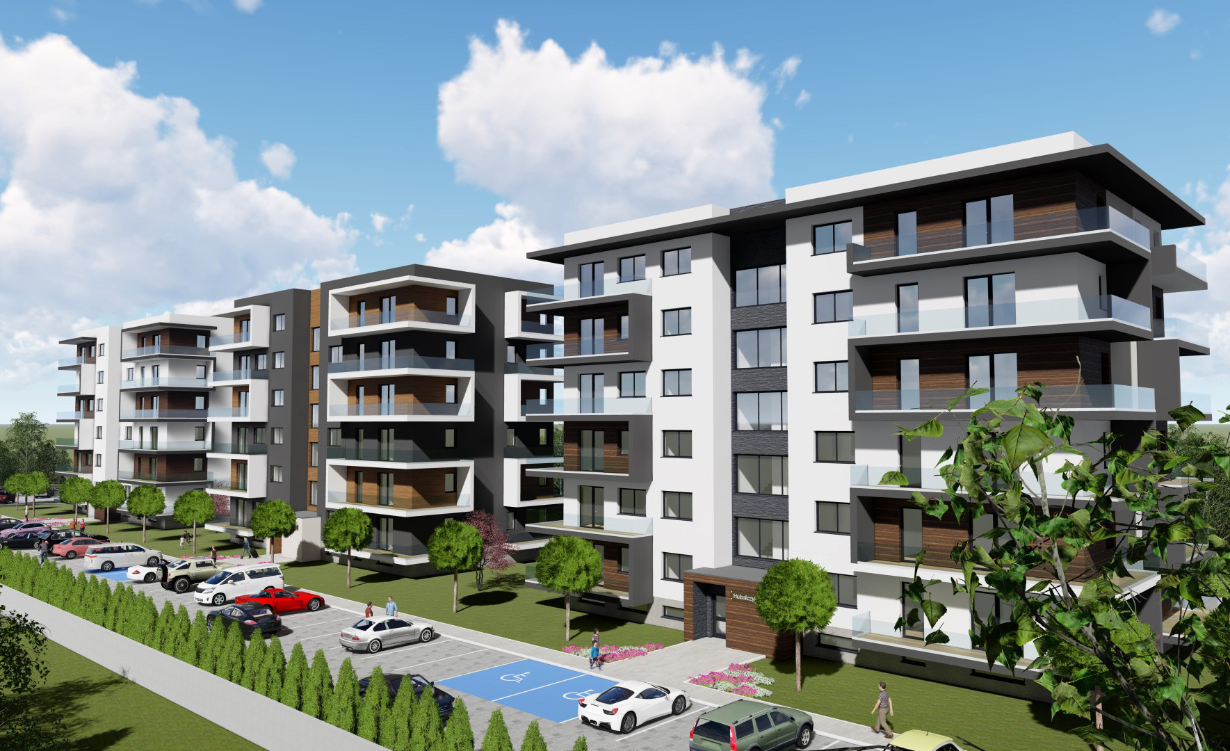 Wizualizacja nowego osiedla OTBS